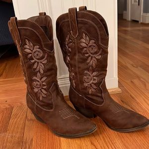 Brown Cowboy Boots